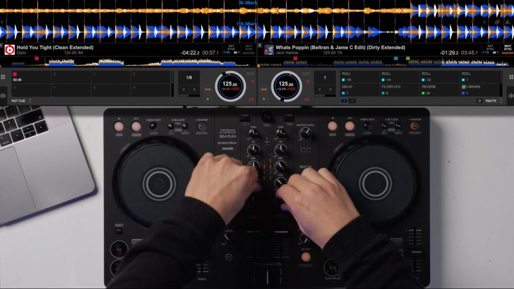 pioneer dj ddj flx4 performance mix