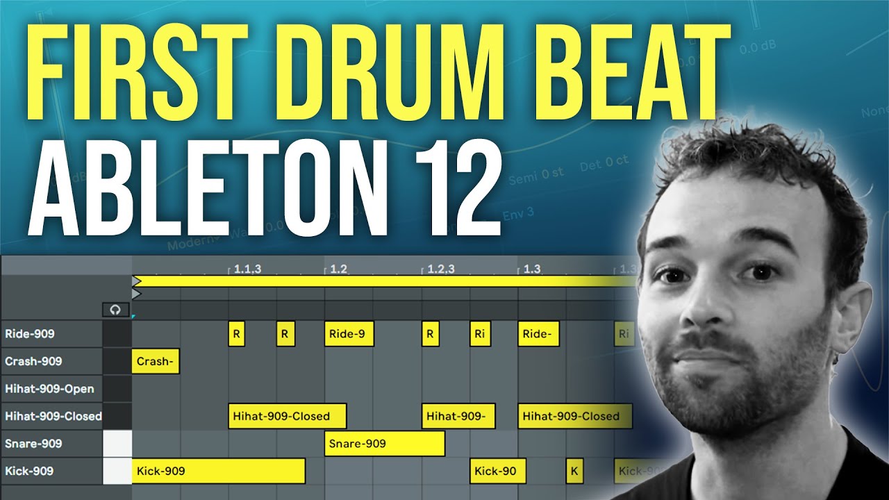 Your First Drum Beat in Ableton Live 12 - Beginners Tutorial - Virtual ...